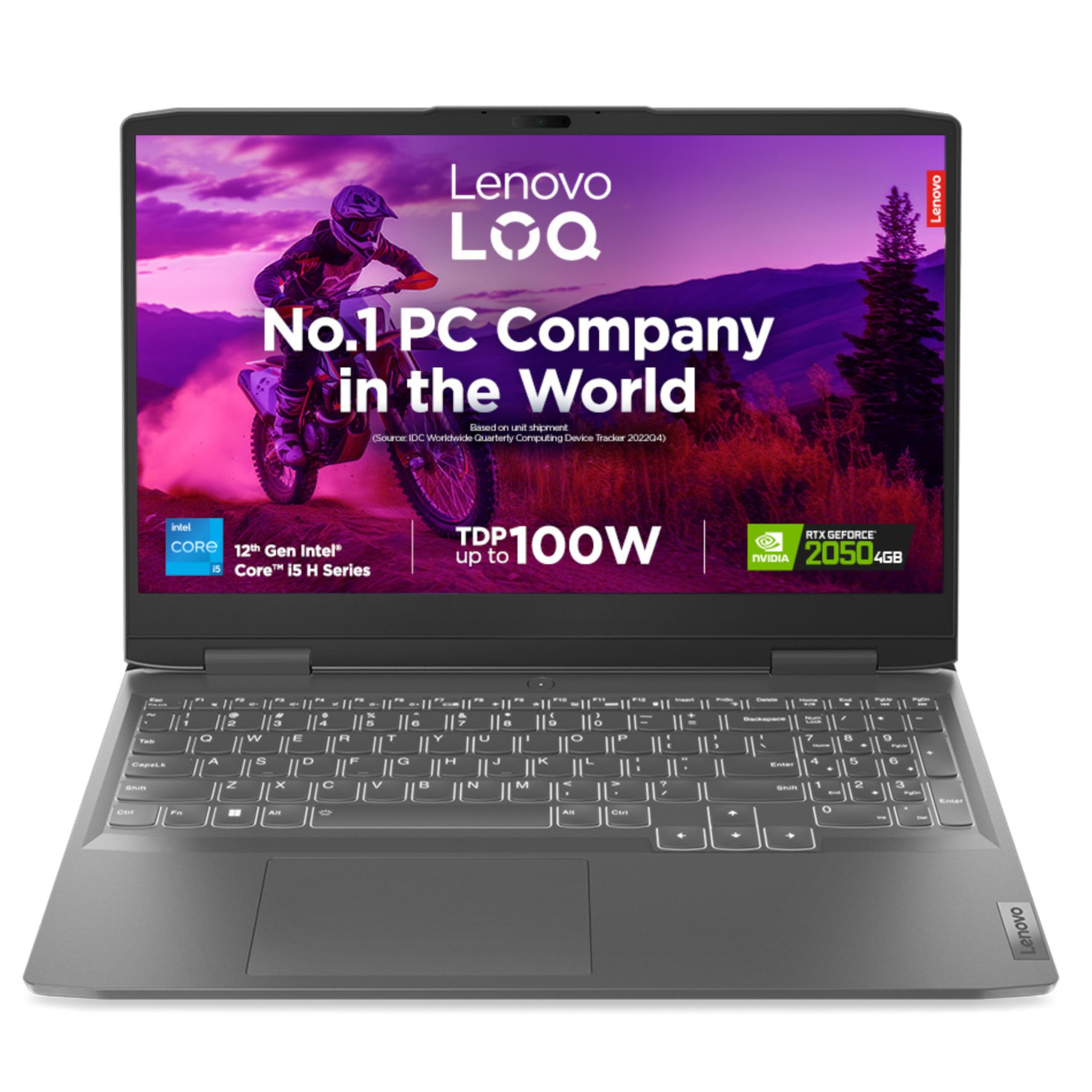 Lenovo LOQ Intel Core i5 12th Gen 12450HX 16 GB/512 GB SSD/Windows 11 Home/4 GB Graphics/NVIDIA GeForce RTX 2050